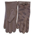 Gants femme motif  PLUMES Taupe Chapeau Tendance