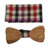 Noeud papillon bois écossais [variant_title] Chapeau Tendance