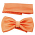 Nœud papillon uni Orange Chapeau Tendance