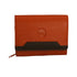 Petit compagnon cuir bi-ton  CLAYTON Orange Chapeau Tendance