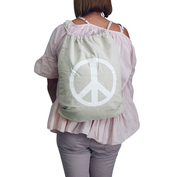 Sac a dos toile HIPPIE [variant_title] Chapeau Tendance
