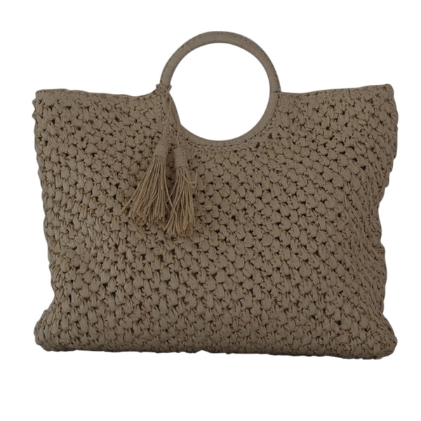 Sac cabas aspect paille ALIXIA [variant_title] Chapeau Tendance